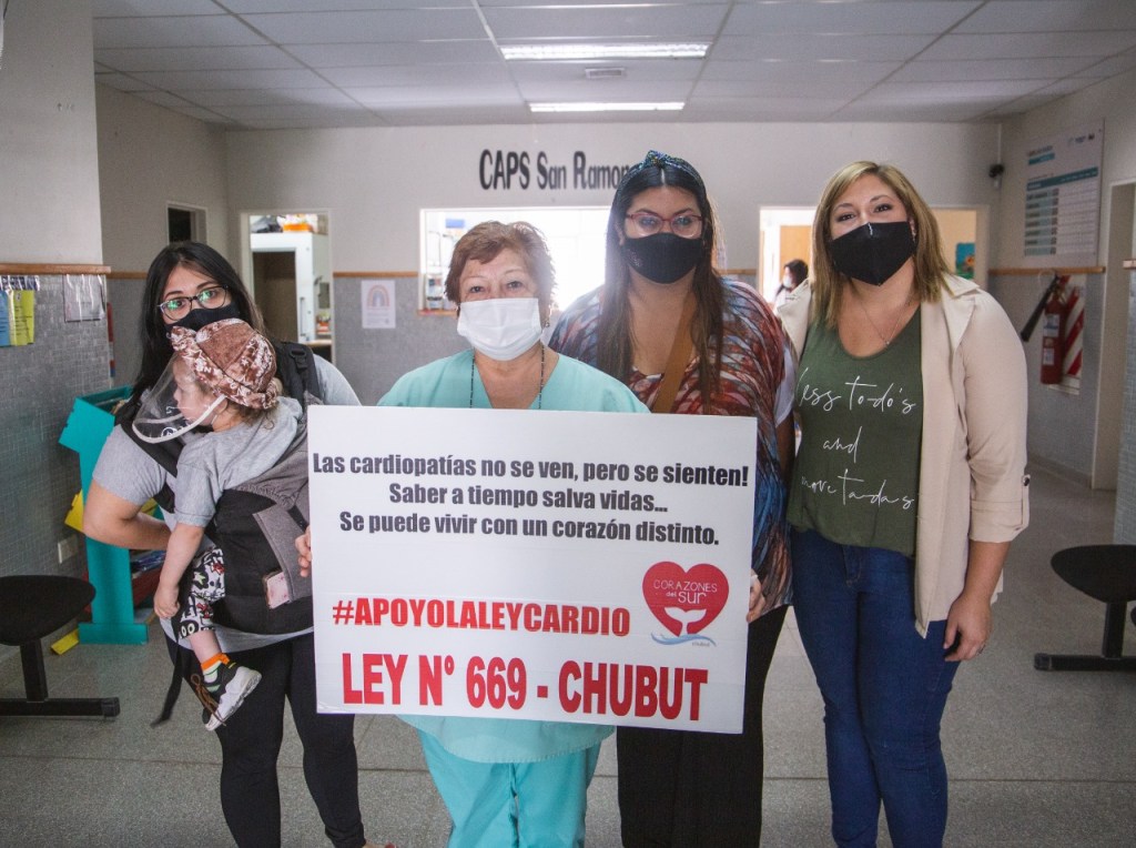 #RAWSON | Recurseros en Centros de Salud sobre violencia en noviazgos y cardiopatías&nbsp;congénitas