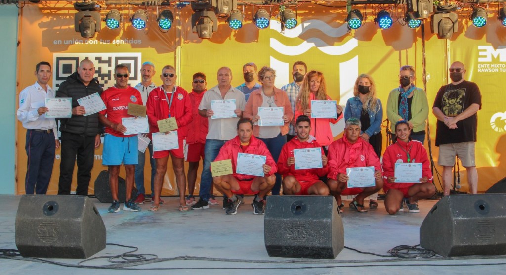 RAWSON | Reconocimientos a Guardavidas de Playa&nbsp;Unión