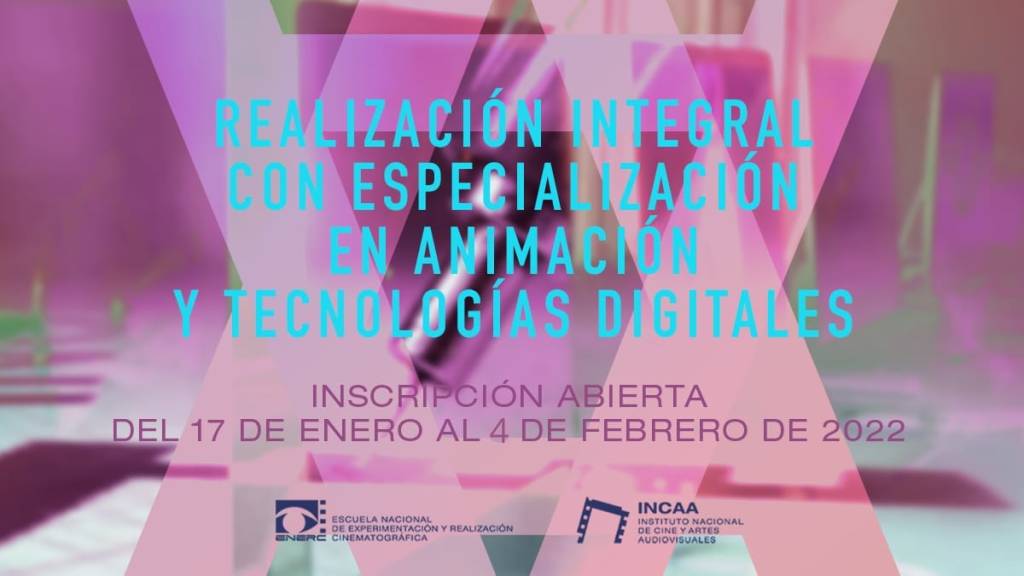 #DATO | Abiertas las inscripciones para la carrera de Animación 3D y Tecnologías&nbsp;Digitales
