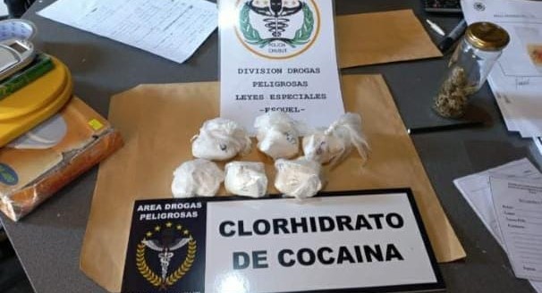 #CHUBUT | Secuestran 351 dosis de cocaína en&nbsp;Esquel