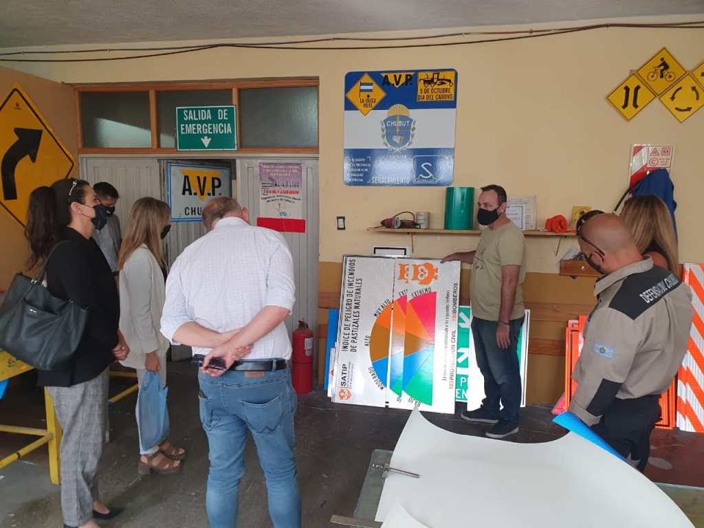 #CHUBUT | Cartelería para indicar el peligro de incendios en el&nbsp;VIRCh