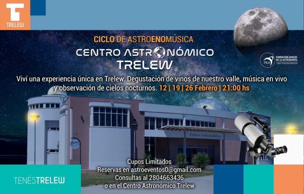 #DATO | Continúa con éxito el ciclo AstroEnoMúsica en el Centro&nbsp;Astronómico