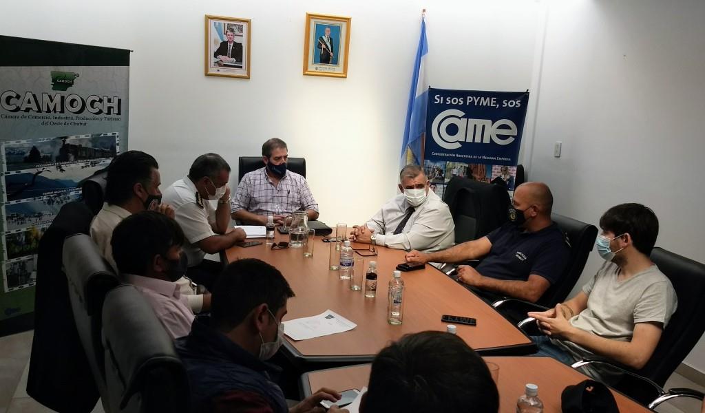 #CHUBUT | LA CÁMARA DE COMERCIO DE ESQUEL SE REUNIÓ CON EL GOBIERNO POR LA&nbsp;INSEGURIDAD