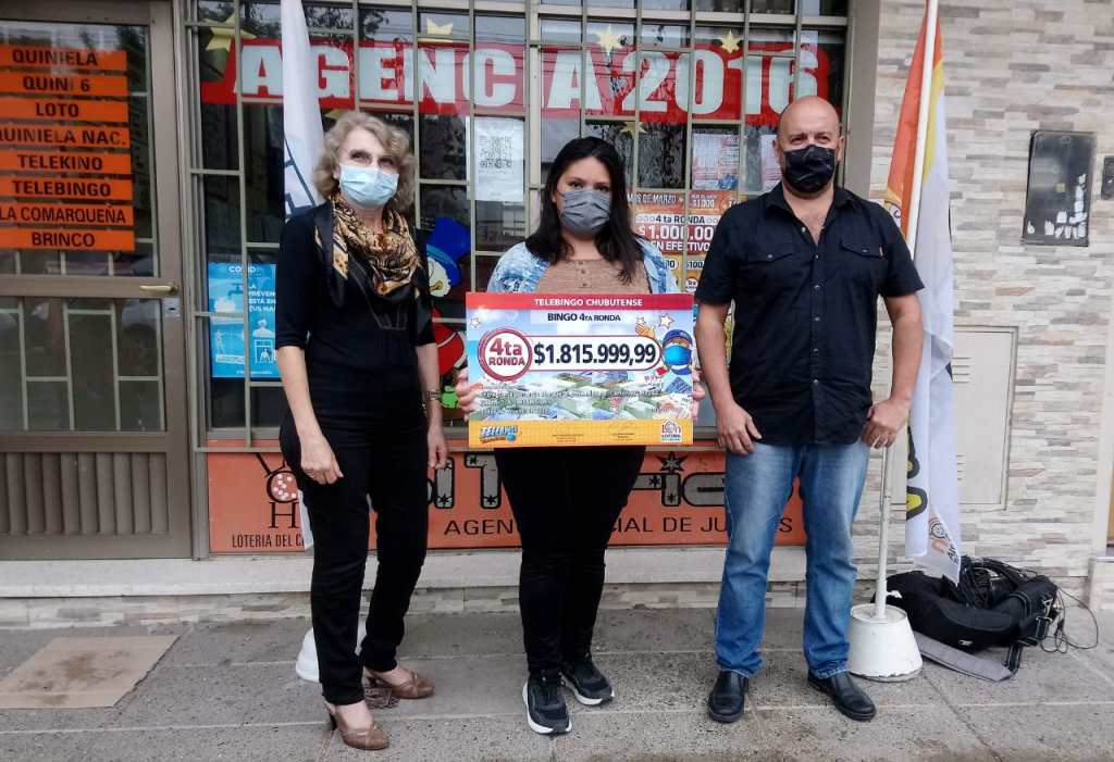 #SUERTE | El Telebingo entregó premio en efectivo a vecina de&nbsp;Trelew