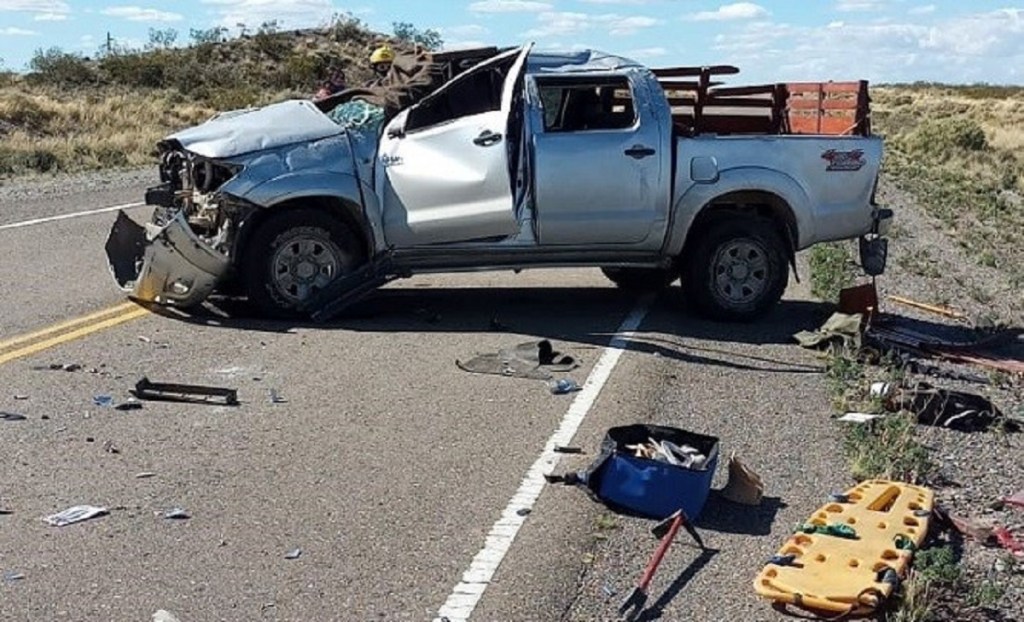 #ACCIDENTE | MURIÓ UN HOMBRE TRAS VOLCAR SU CAMIONETA EN LA RUTA&nbsp;25
