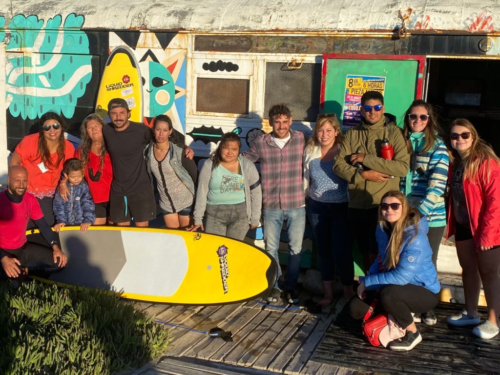 #RAWSON | Bautismo de surf inclusivo en Playa&nbsp;Unión
