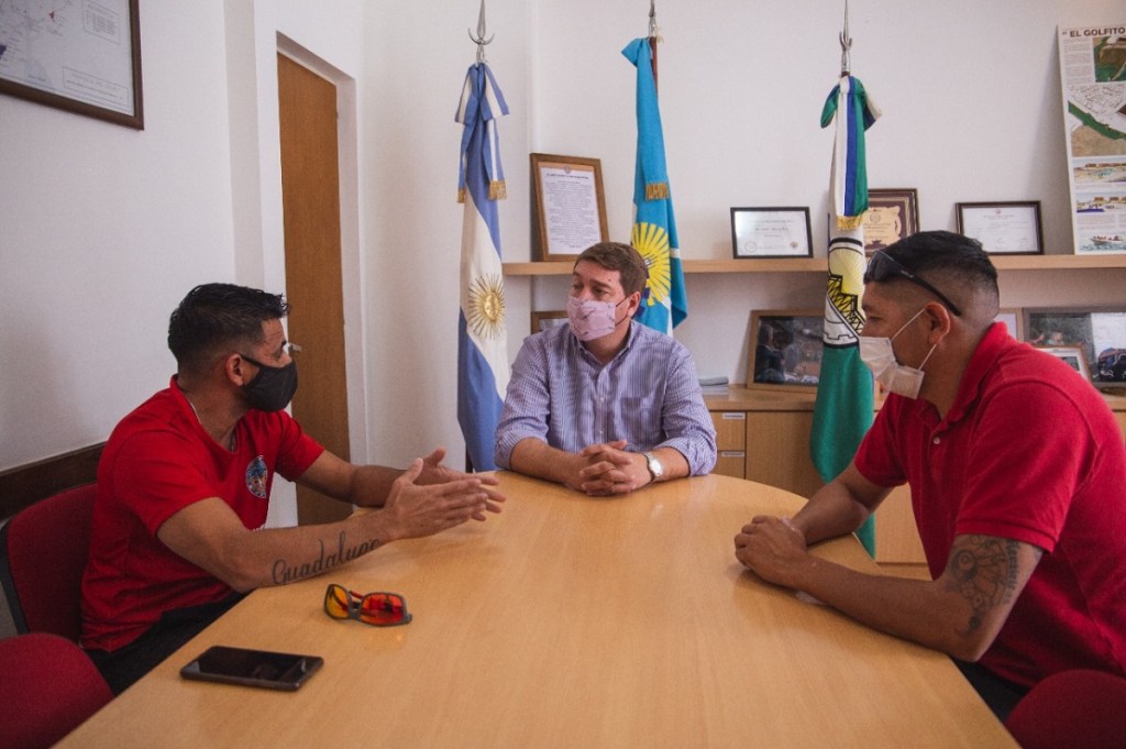 #RAWSON | Biss se reunió con delegados del cuerpo estable de&nbsp;Guardavidas