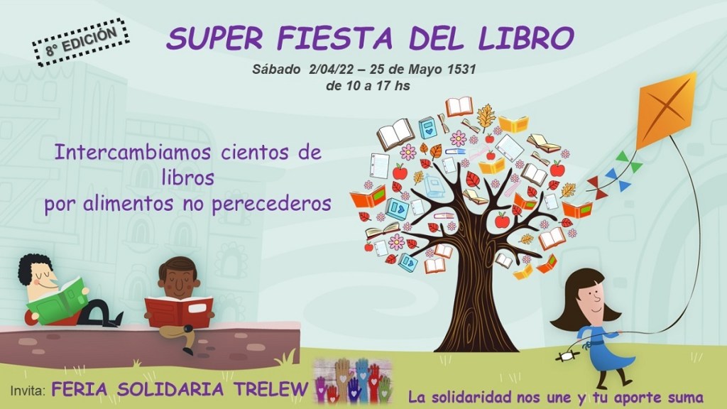 #SOLIDARIDAD | FERIA DEL LIBRO PARA AYUDAR A FAMILIAS QUE LO&nbsp;NECESITAN