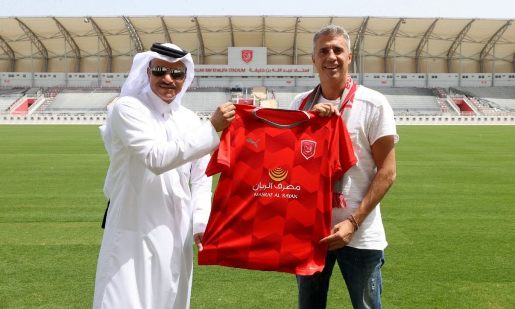#FÚTBOL | Hernán Crespo fue presentado como nuevo DT de Al Duhail, de&nbsp;Qatar