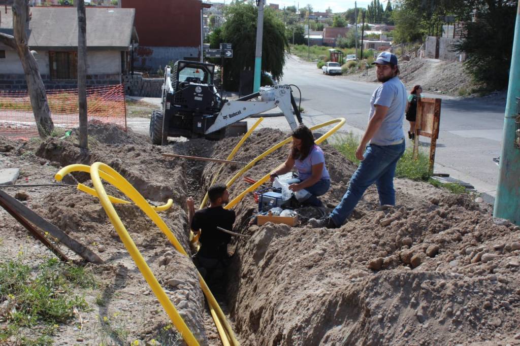 #TRELEW | Culminó la obra de gas del barrio&nbsp;Menfa