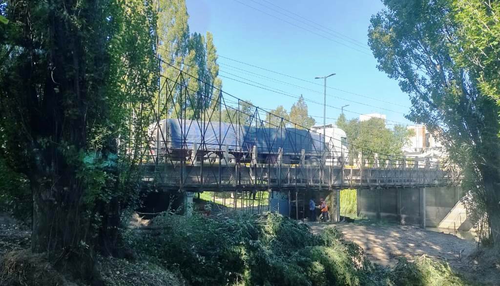 #CHUBUT | AVANZAN LOS TRABAJOS EN EL PUENTE DE&nbsp;GAIMAN
