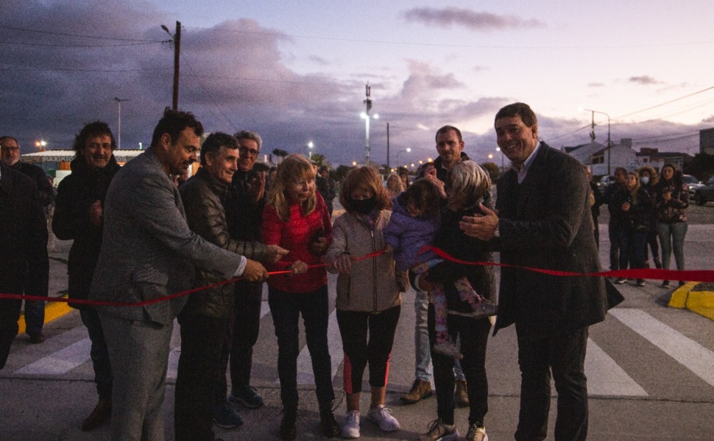 #RAWSON | Inauguran la pavimentación de 700 mentros en Playa&nbsp;Unión