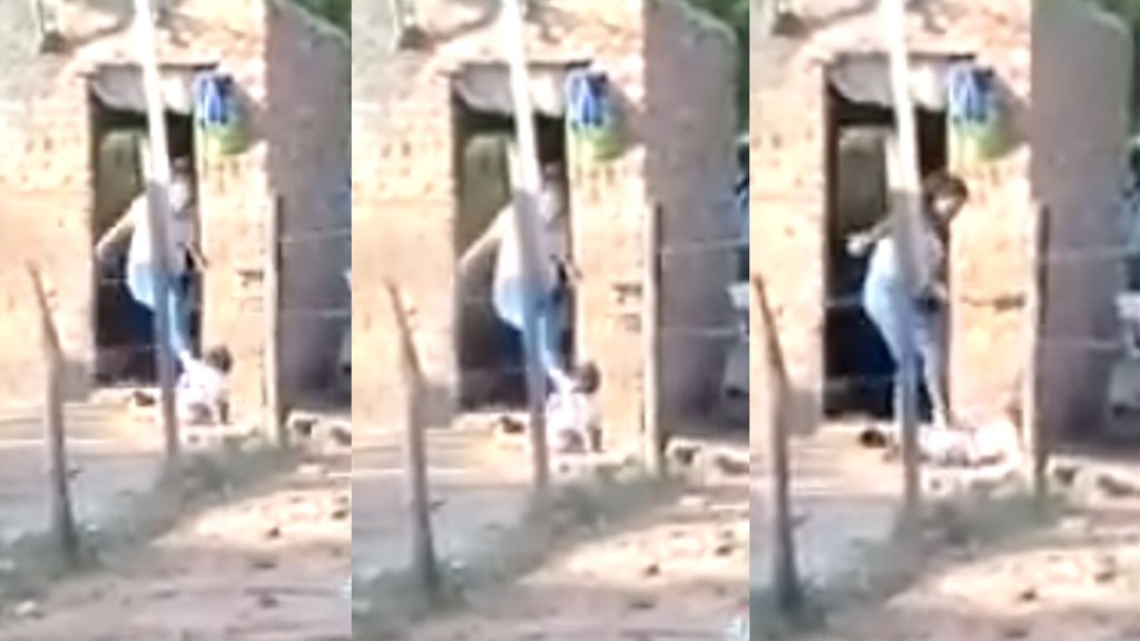#HORROR | FILMARON A UNA MUJER PATEANDO EN LA CABEZA Y ESTÓMAGO A SU HIJO DE UN AÑO Y&nbsp;MEDIO