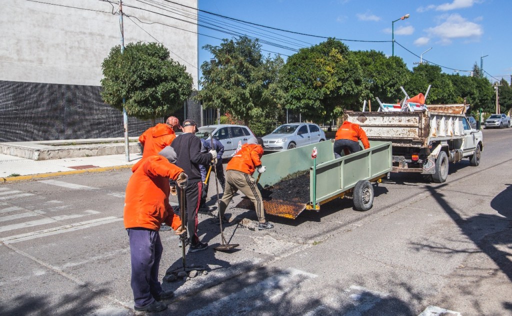 #CHUBUT | El municipio realiza plan intensivo de reparación de&nbsp;baches
