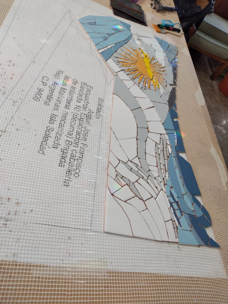 #RAWSON | Avanza el mural “Malvinas en el Corazón y la&nbsp;Memoria”