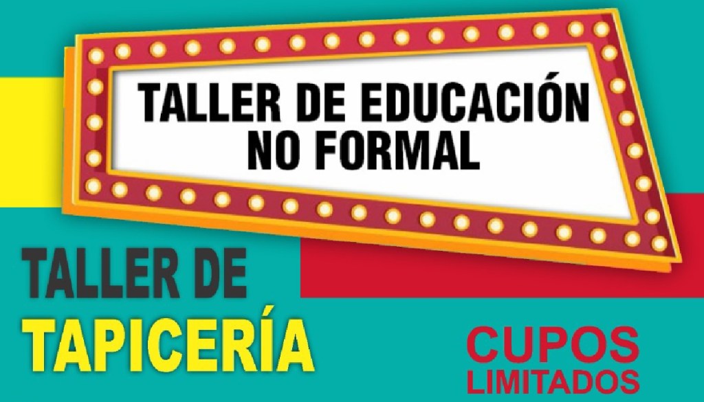 #DATO | Taller gratuito de Tapicería en&nbsp;Rawson