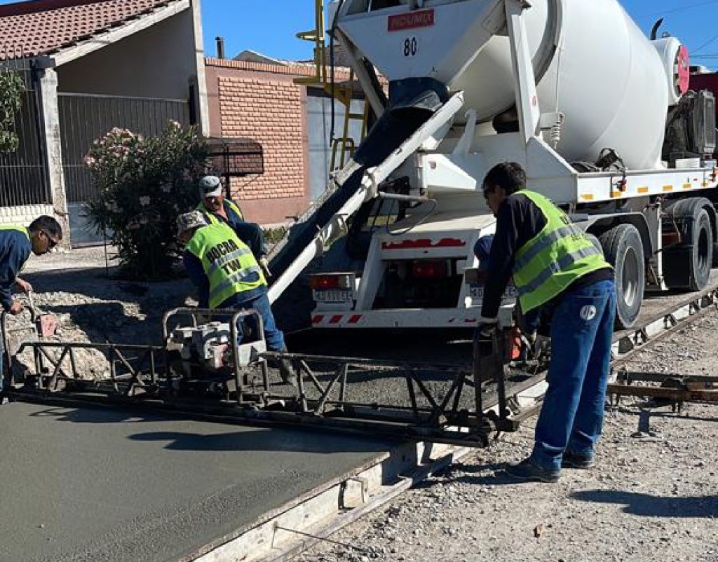 #TRELEW | Avanza la obra de la rotonda que unirá las calles Muster, Centenario y Cacique&nbsp;Nahuelquir