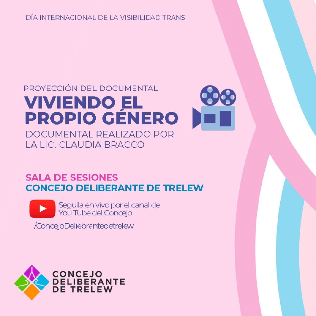 #TRELEW | PROYECTAN “VIVIENDO EL PROPIO GÉNERO” EN CONCEJO&nbsp;DELIBERANTE