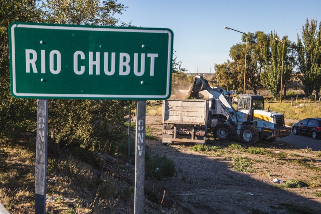 #RAWSON | Saneamiento en el barrio Río&nbsp;Chubut