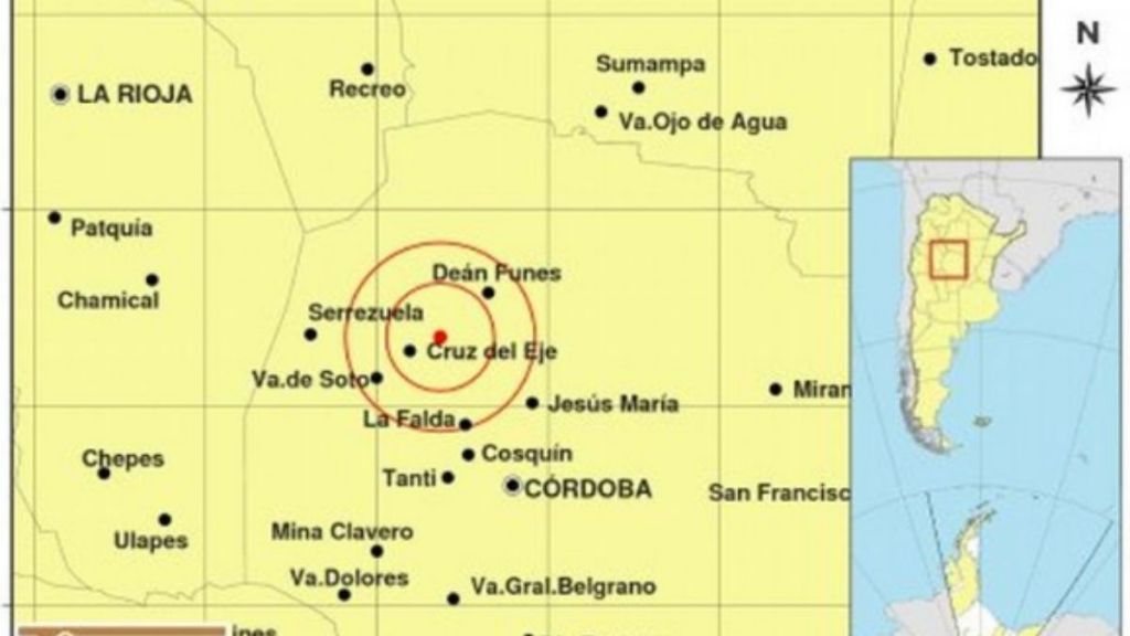 #SUSTO | Temblor en el norte de la provincia de&nbsp;Córdoba