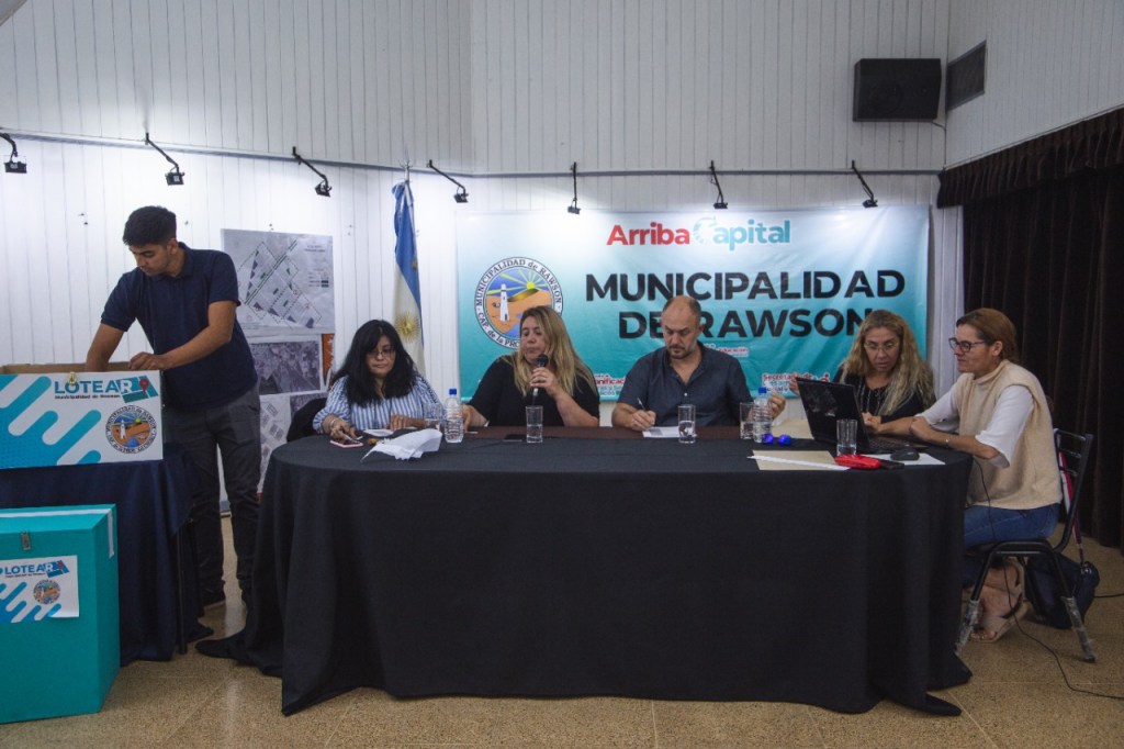 #RAWSON | Finalizó el sorteo del Programa Lotear con 1120&nbsp;beneficiados