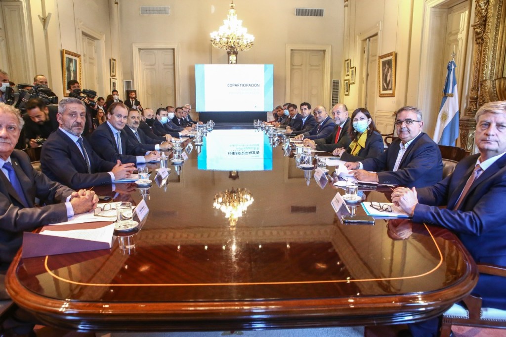 #CHUBUT | Arcioni participó de la reunión con el Presidente por los fondos de&nbsp;coparticipación