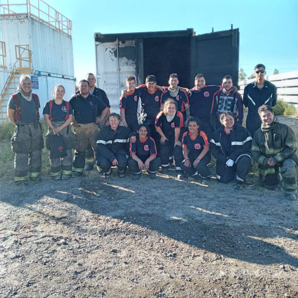 #FELICITACIONES |  ASPIRANTES A BOMBEROS DE RICARDO ROJAS RINDIERON EXAMEN&nbsp;FINAL