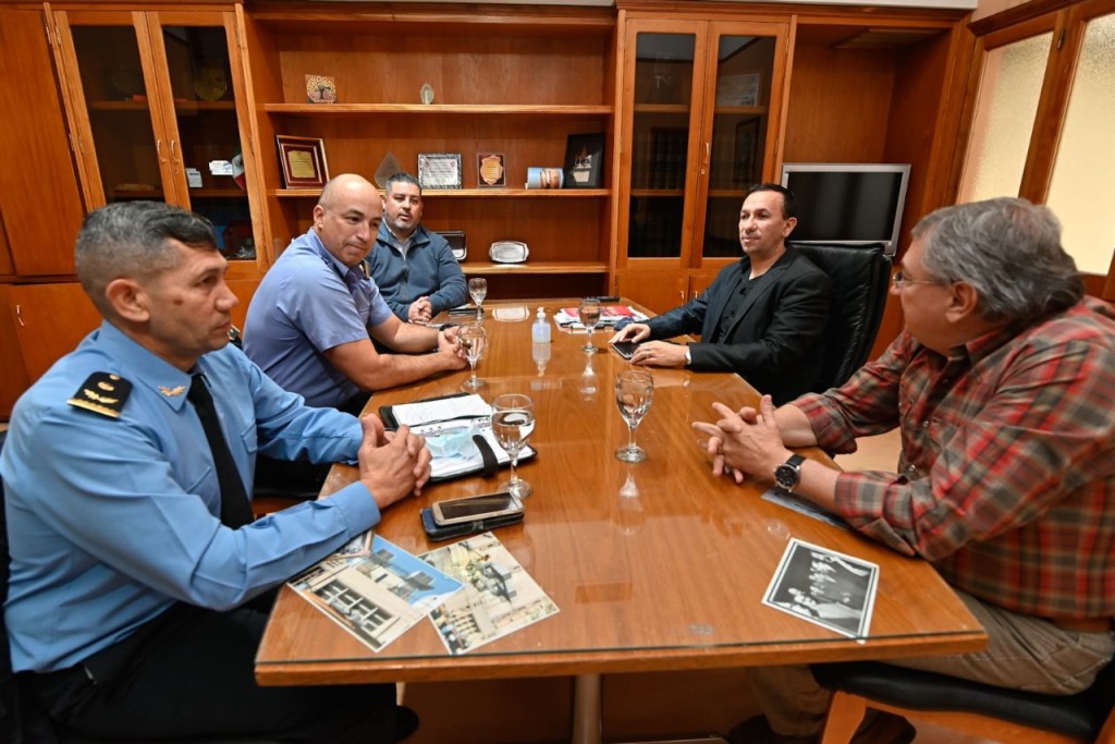 #TRELEW | Maderna recibió al Jefe de la Unidad Regional&nbsp;Trelew