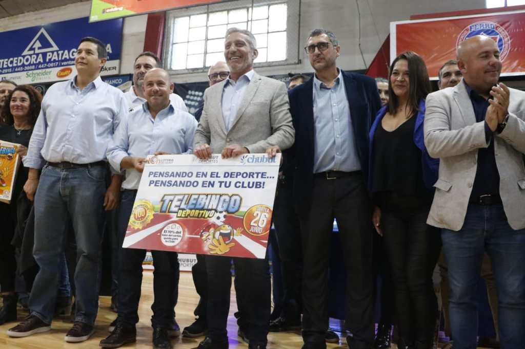 #SUERTE | Se presentó el Telebingo Deportivo en Puerto&nbsp;Madryn