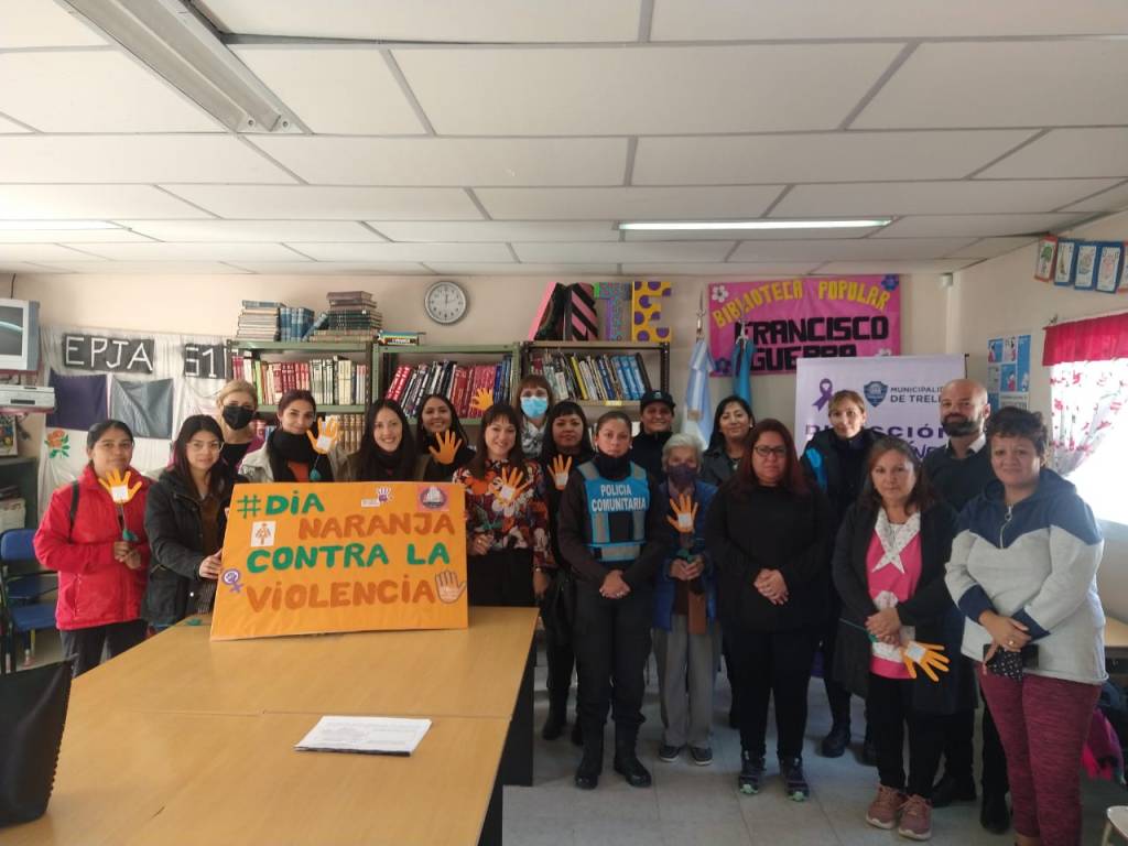 #GÉNERO | «Día Naranja» en&nbsp;Trelew