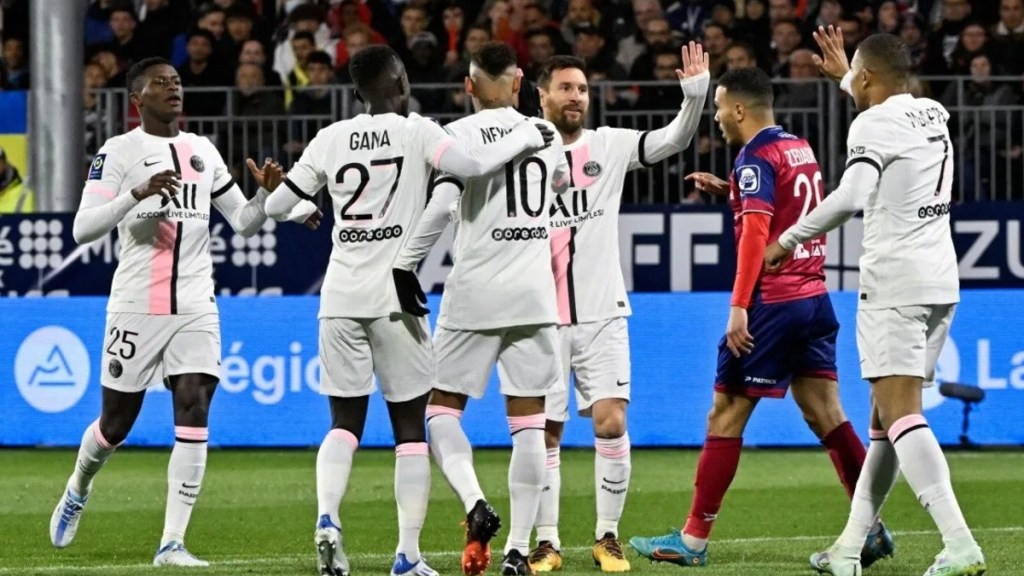 #FÚTBOL | CON UN MESSI BRILLANTE EL PSG GOLEÓ AL&nbsp;CLERMONT