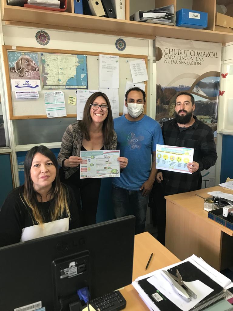 #RAWSON | Desarrollan el  programa “Oficinas&nbsp;Verdes”