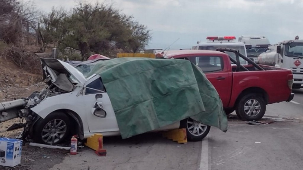 #TRAGEDIA | MATRIMONIO MENDOCINO MUERE EN TERRIBLE CHOQUE FRONTAL VOLVIENDO DE&nbsp;CHILE