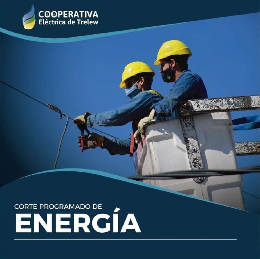 #TRELEW | DOBLE CORTE DE ENERGÍA ESTE&nbsp;MIERCOLES