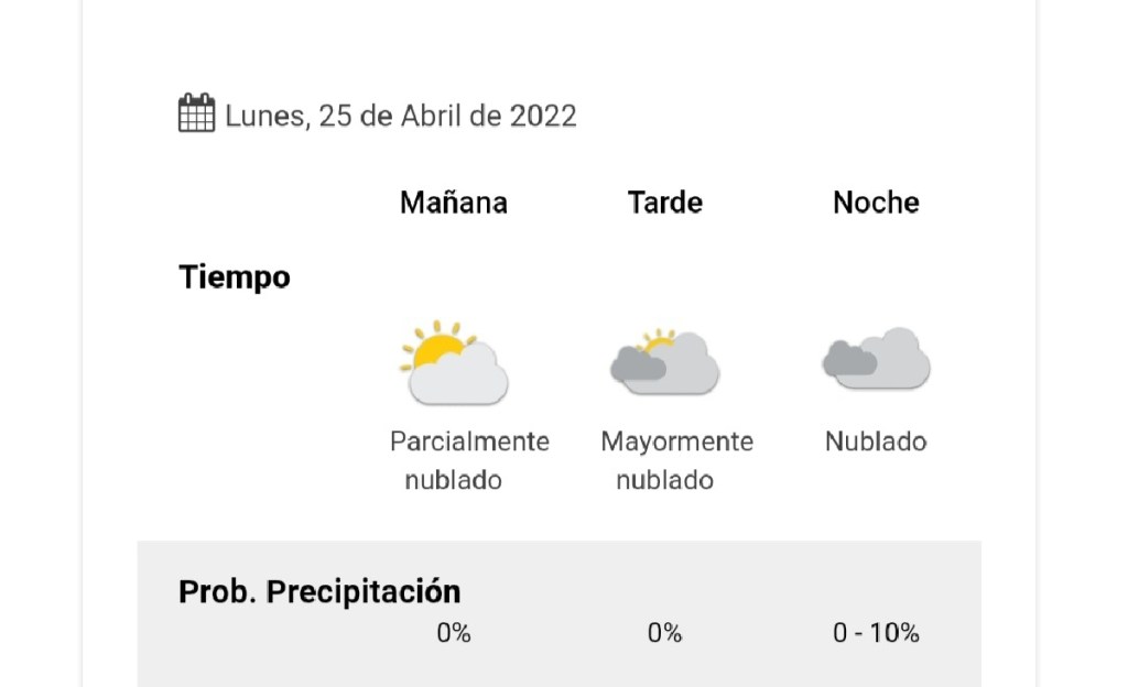 #CLIMA | ¡BUEN DÍA! ASÍ ESTARÁ LA TEMPERATURA ESTE&nbsp;LUNES