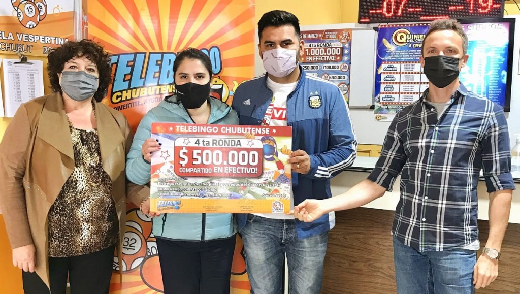 #SUERTE | Dos ganadores del Telebingo cobraron medio millón de pesos cada&nbsp;uno