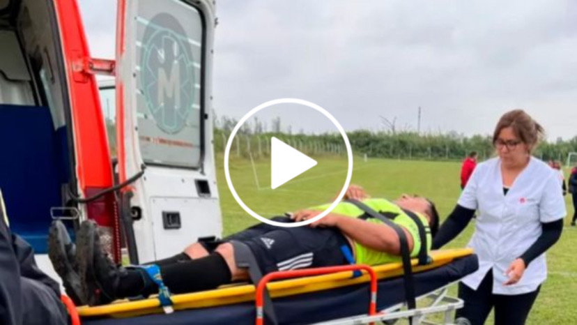 #VIDEO | BALEARON A UN ÁRBITRO EN PLENO PARTIDO DE&nbsp;FÚTBOL