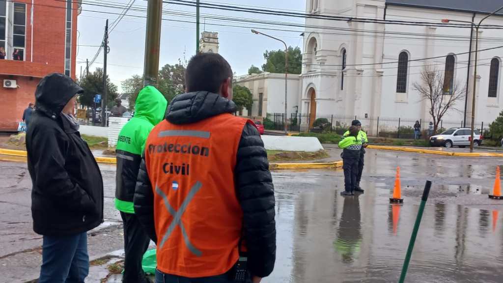Trabajos preventivos en Rawson evitaron problemas graves por las&nbsp;lluvias