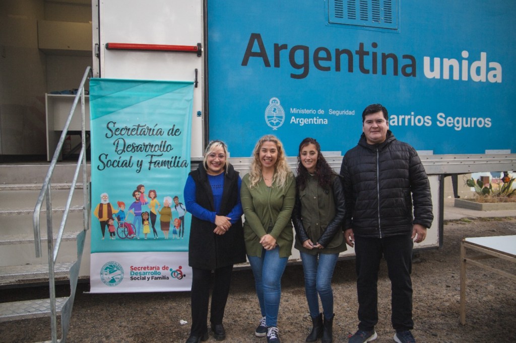 Programa “Barrios Seguros” del Ministerio de Seguridad de la Nación en Rawson 