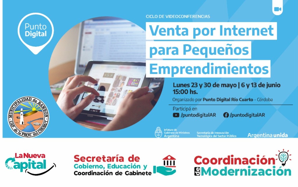 Taller online para pequeños&nbsp;emprendedores