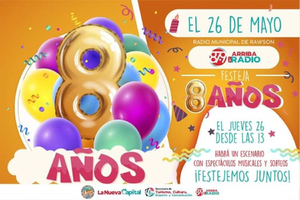 Radio Municipal festeja sus 8 años al&nbsp;aire