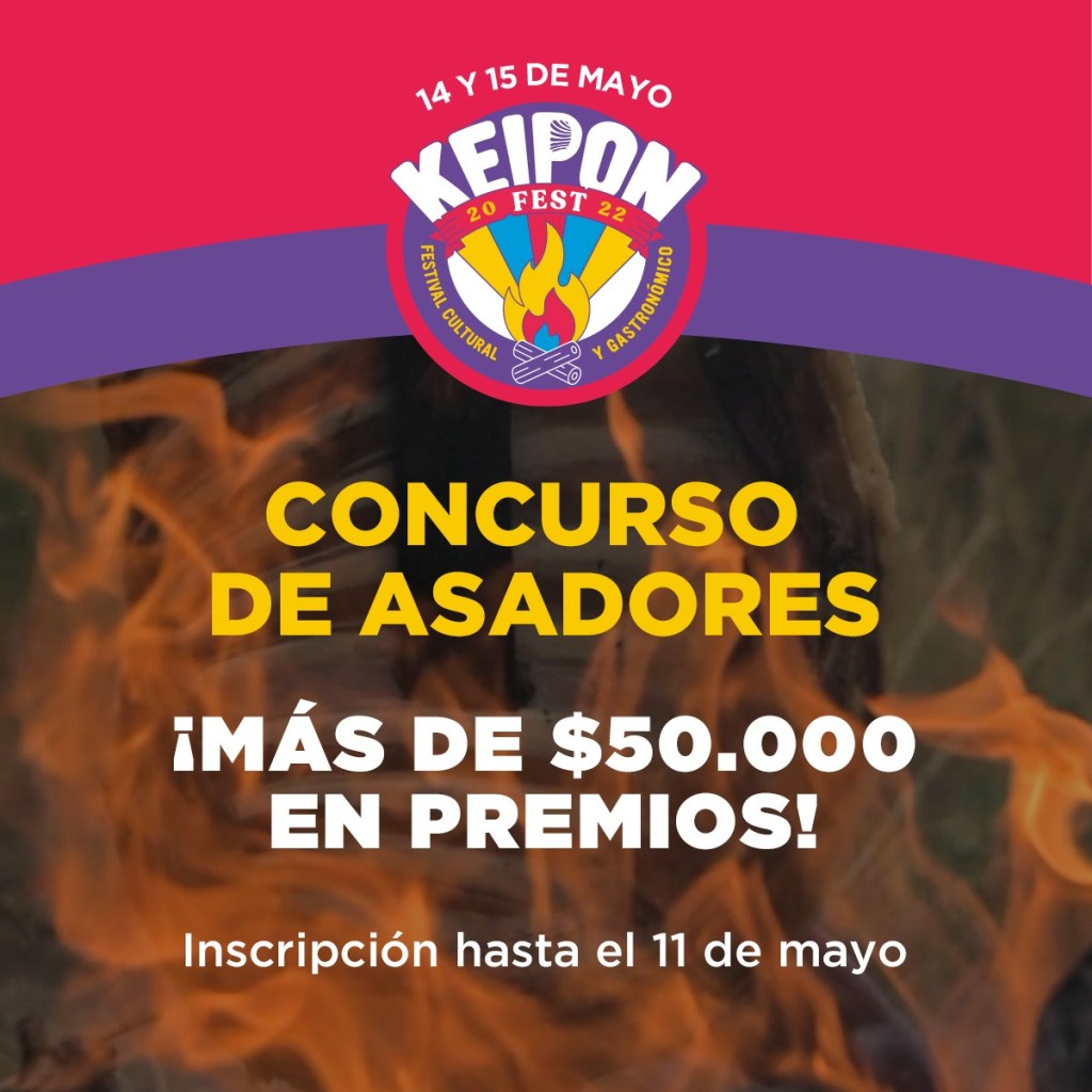 Abrieron las inscripciones para el concurso de asadores de la «Keipon&nbsp;Fest»