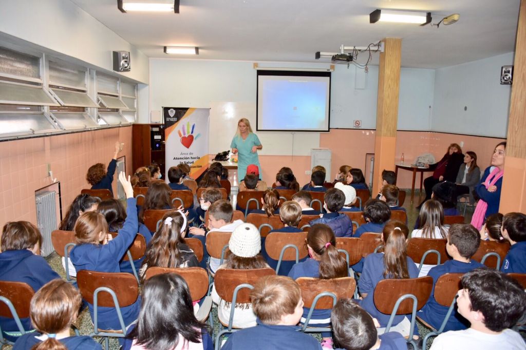 #TRELEW | Charlas en escuelas para el cuidado de los&nbsp;riñones