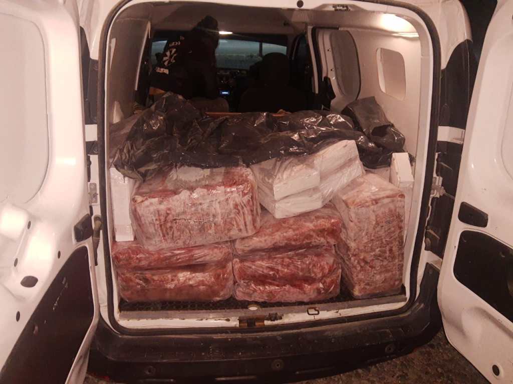 Decomisan una tonelada de langostinos sin&nbsp;documentación