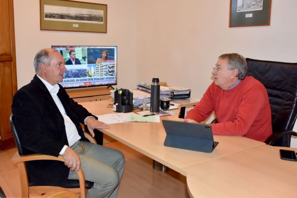 Yauhar se reunió con el ministro de Seguridad de la&nbsp;Provincia