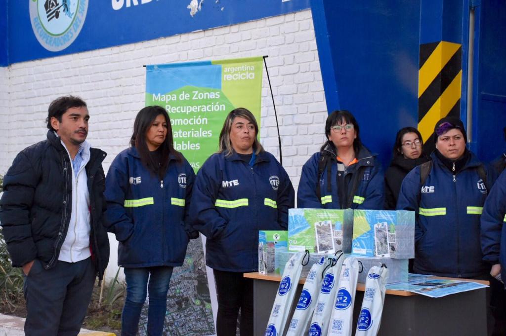 Cooperativas de recuperadores urbanos recibieron material de&nbsp;promoción