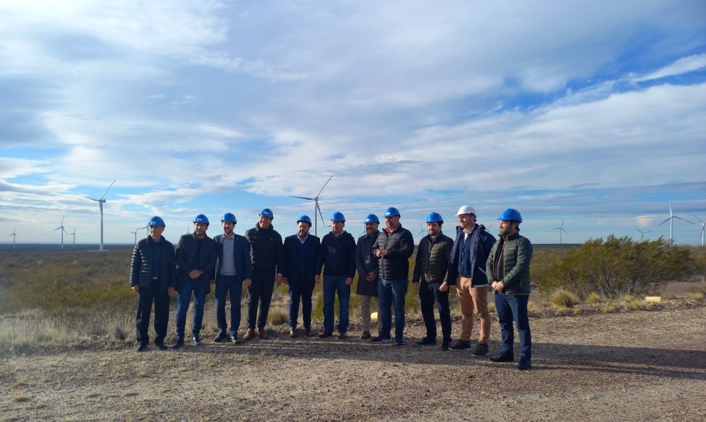 El Parque Eólico Rawson fue visto por funcionarios de la Secretaría de Energía de la&nbsp;Nación
