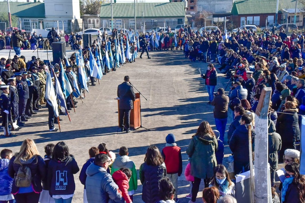 Trelew celebró, en el barrio Sur, el 212° Aniversario de la Revolución de&nbsp;Mayo