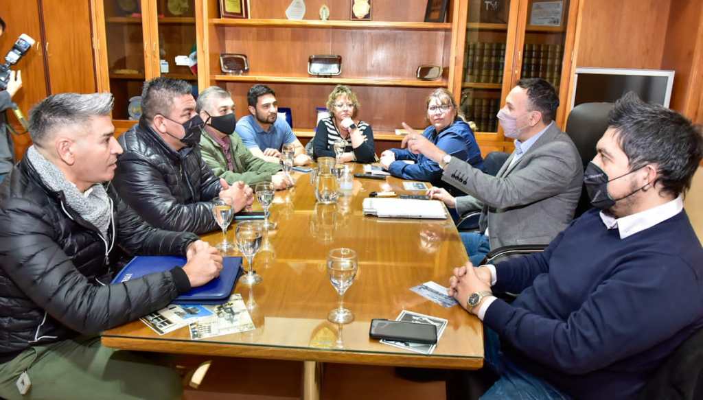 Maderna recibió a la nueva conducción de la CGT&nbsp;Regional