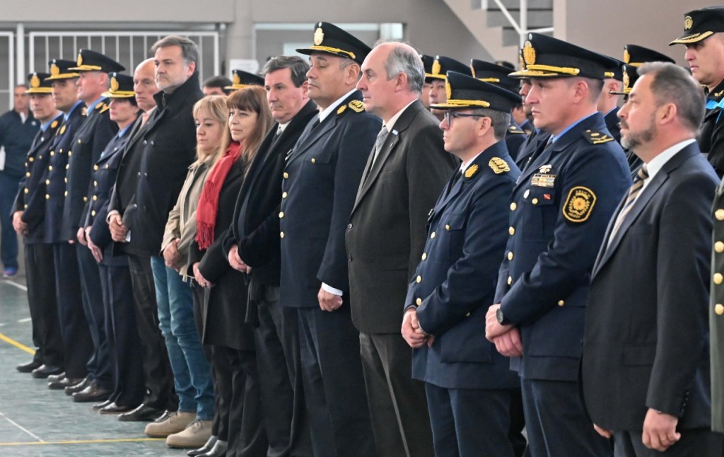 Asumieron los nuevos Directores de la Plana Mayor de la Policía del&nbsp;Chubut